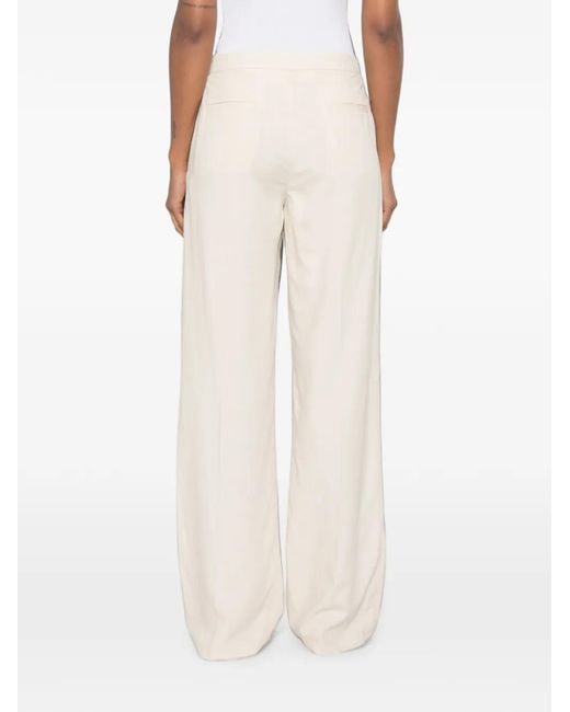 ViCOLO White Wide-Leg Trousers