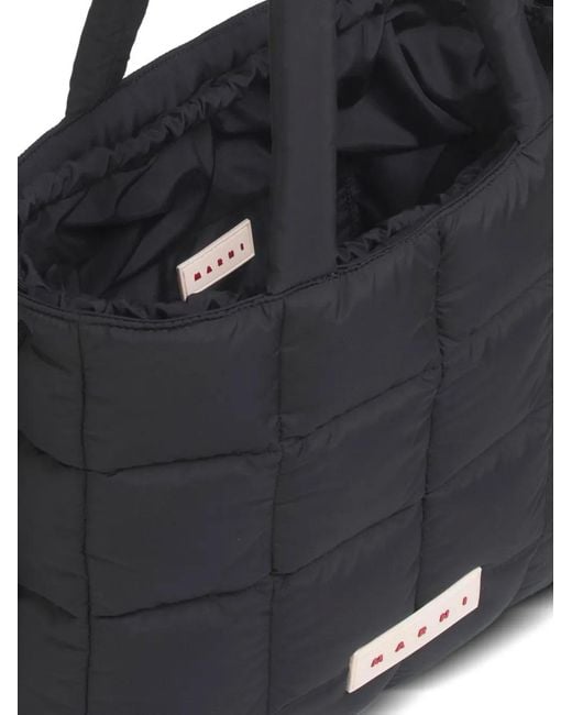 Marni Gesteppter Shopper in Black für Herren