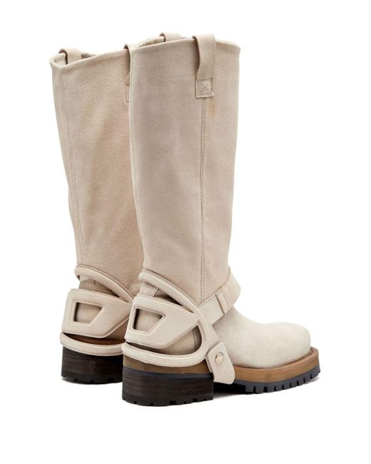 DIESEL D-Texan 2In2 Ch Boots in White | Lyst