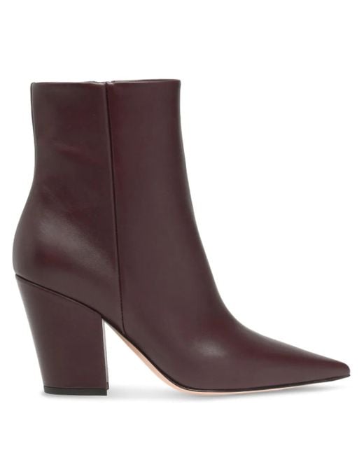 Gianvito Rossi Keinna Bootie 85mm ブーツ Brown