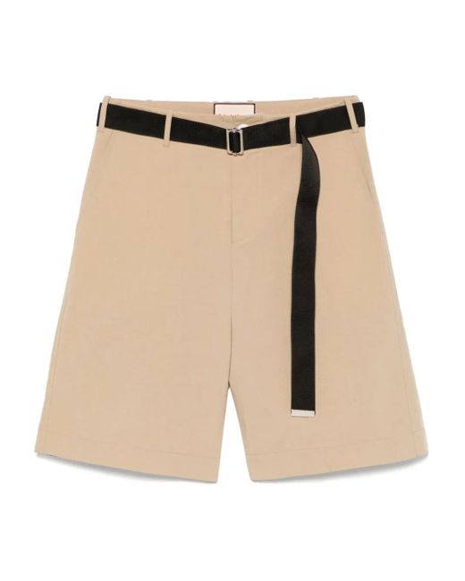 Bermudas De Algodón Plan C de hombre de color Natural