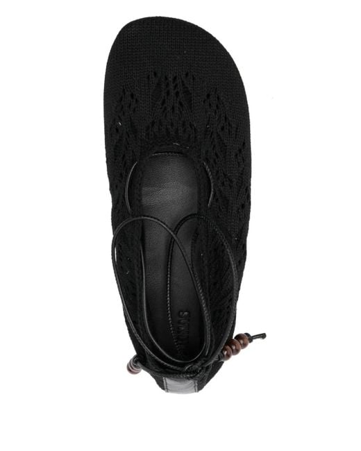 Alohas Black Rosemary Ballet Flats