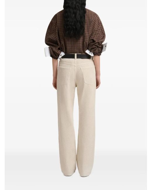 Marni Flared Broek in het White