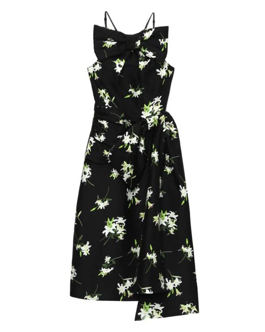 ShuShu/Tong Black Bow Detailing Dress