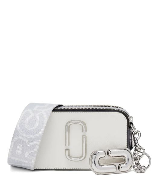 Marc Jacobs Gray The J Marc Schlüsselanhänger Mit Blumenverzierung