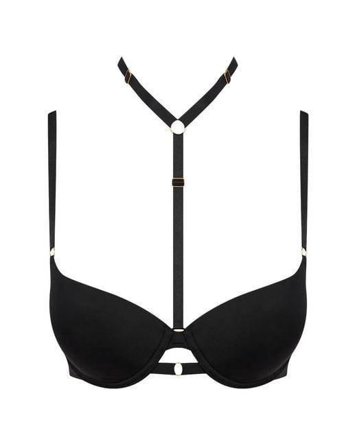 Maison Close Black Push-Up Bra