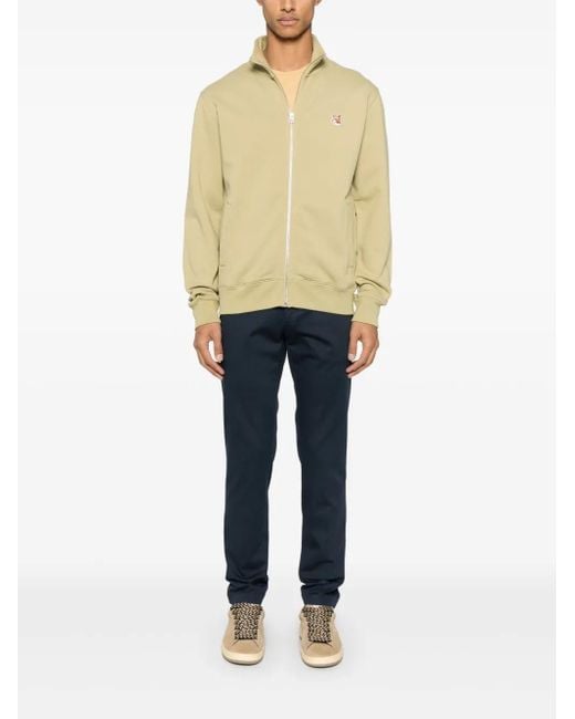 Maison Kitsuné Natural Fox Head-Patch Sweatshirt for men