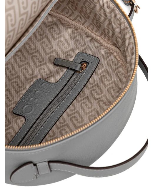 Liu Jo Gray Zip Backpack