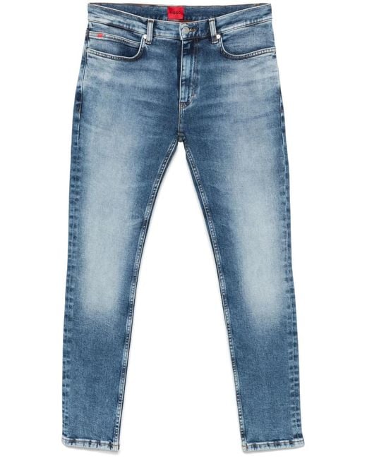 HUGO Blue Slim-Cut Jeans for men