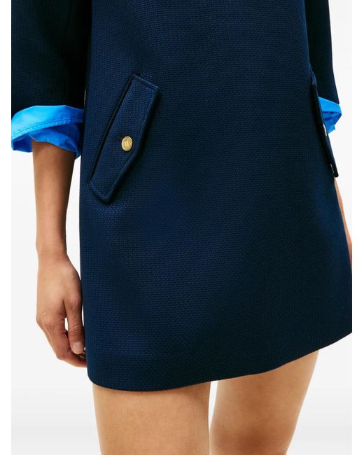 Tommy Hilfiger Blue Pocked Mini Dress