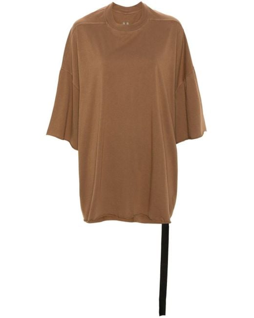 Rick Owens Tommy Tシャツ Brown