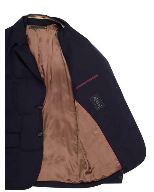 Paul Smith Blue Padded Pocket Jacket for men