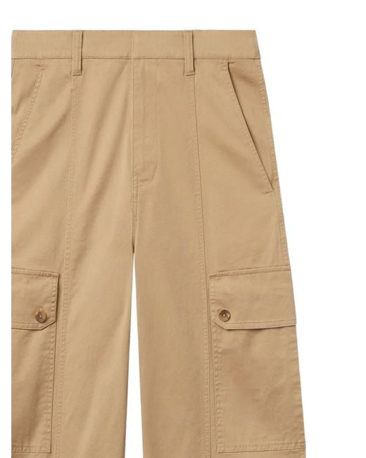 A.L.C. Natural Pantalon Carter À Poches Plaquées