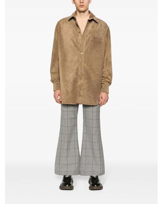 Marni Natural Leather Shirt for men