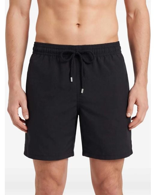 Vilebrequin Blue Logo-Patch Swim Short for men