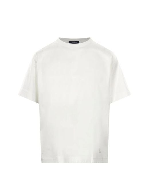 Soeur White Crew-Neck Short-Sleeve T-Shirt