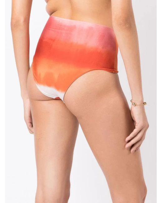 Clube Bossa Orange Bas De Bikini Ceanna À Taille Haute