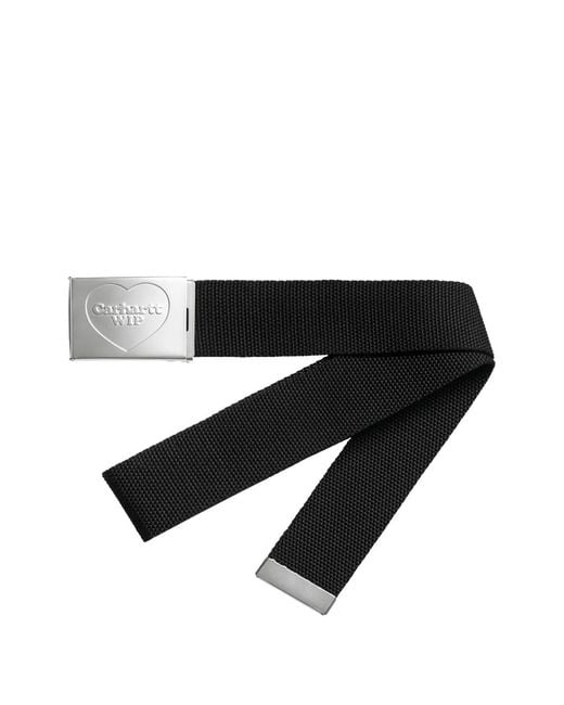 Carhartt Black Engraved Logo Belt for men