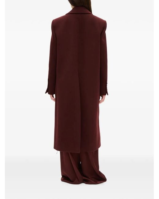 Ann Demeulemeester Purple Aldina Coat