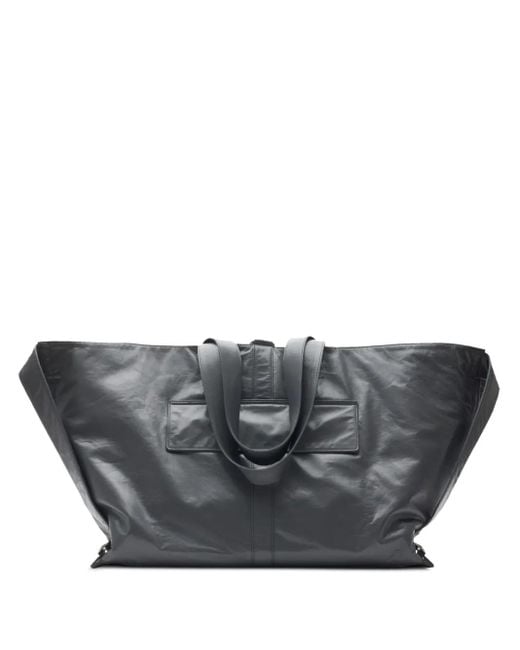 Burberry Gray Large Tent Tote Bag