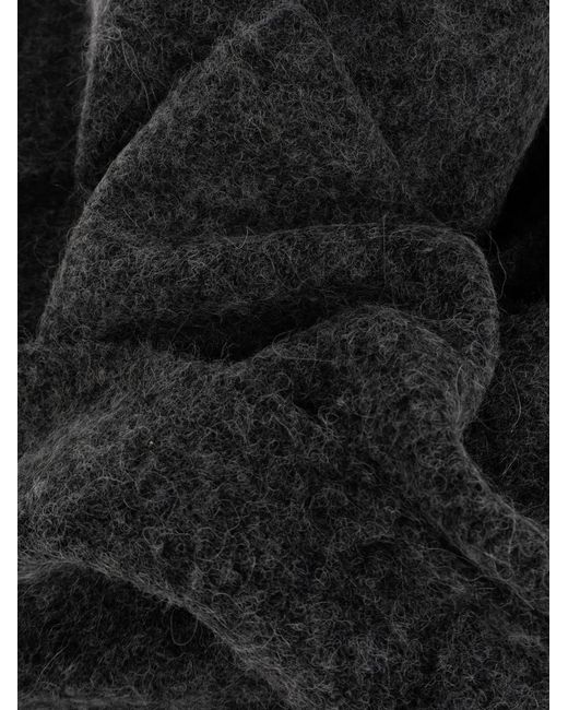 Gestuz Black Gzalpha Hooded Shawl