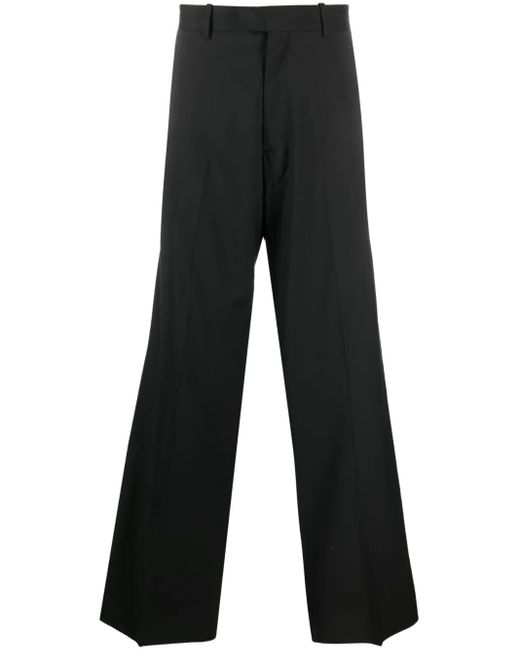 Pantalon À Coupe Droite Raf Simons pour homme en coloris Black