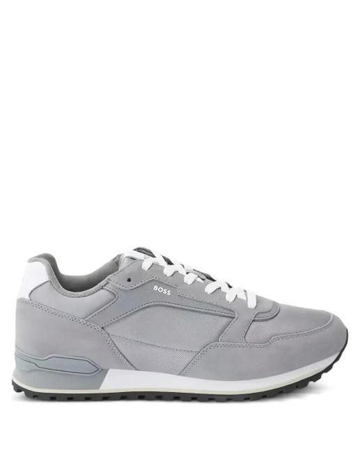 HUGO Parkour-L Runn Sneakers in Gray für Herren