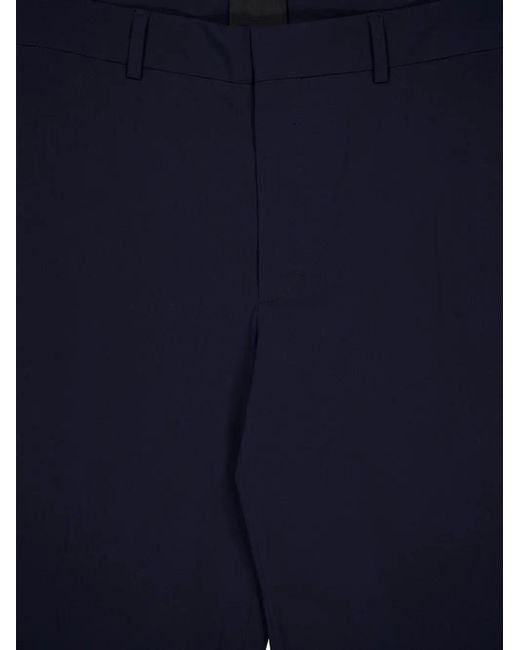 Givenchy Blue Midnight Twill Weave Trousers for men