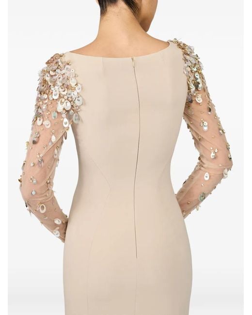 Jenny Packham Natural Swift Dress