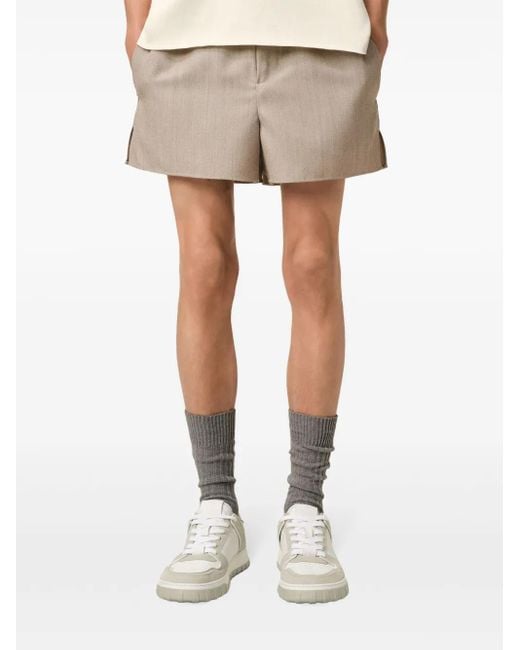AMI White Walk Sneakers