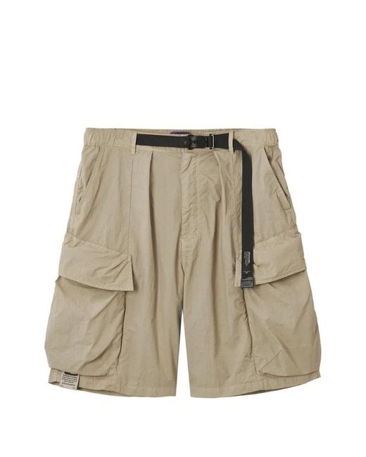 Bermudas Cargo Con Cinturón AFTERMATHS de hombre de color Natural
