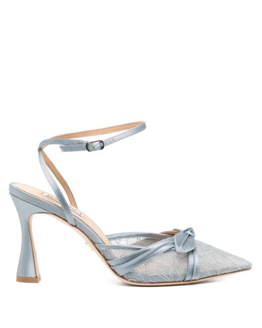 Badgley Mischka White 85Mm Josie Pumps