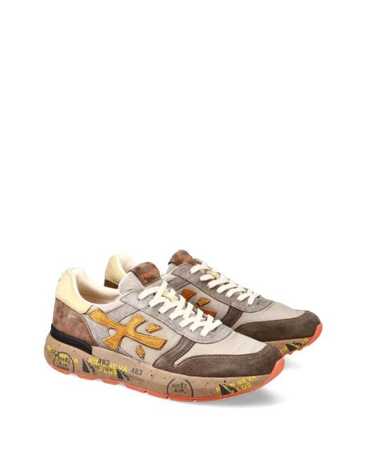 Premiata Multicolor Sneaker With Logo for men