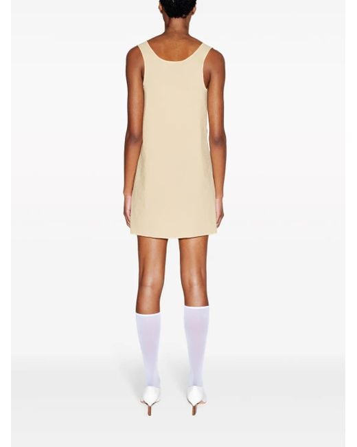 Rosetta Getty Natural Scoop-Neck Tunic Top