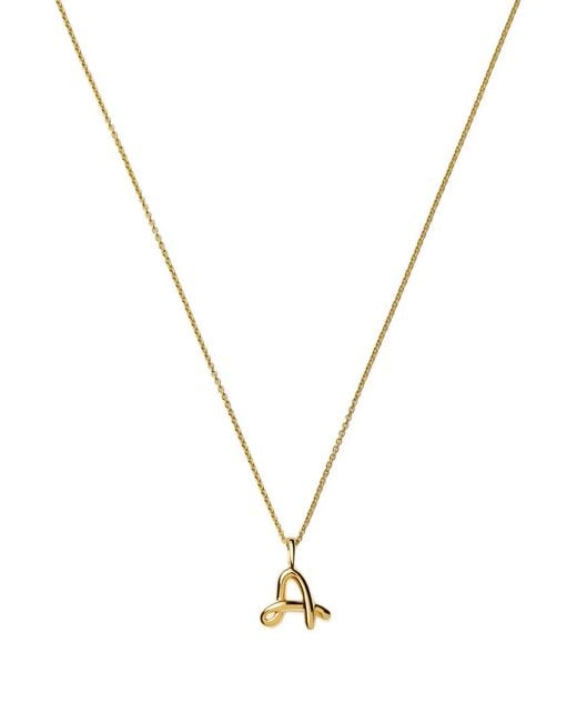 Missoma Metallic Curly Molten Pendant Necklace