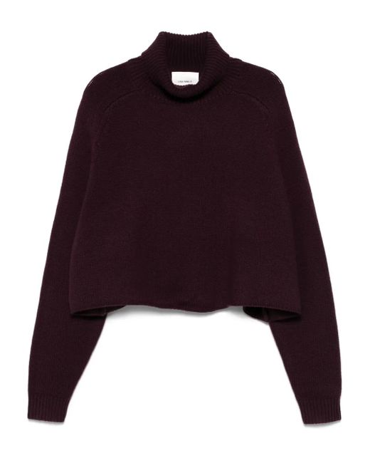 Lisa Yang Purple Cashmere Jumper