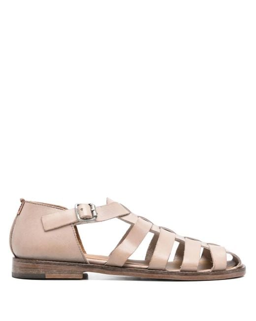 Moma Pink Peco Sandals