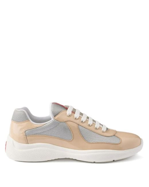 Prada White America's Cup Sneakers for men