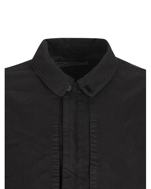 Massimo Osti Studio Black Multi-Pocket Zip-Up Jacket for men