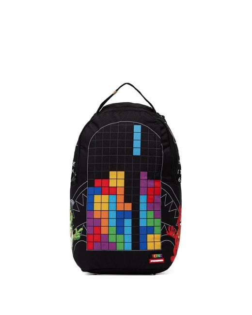 Mochila Con Estampado Tetris Sprayground de color Blue