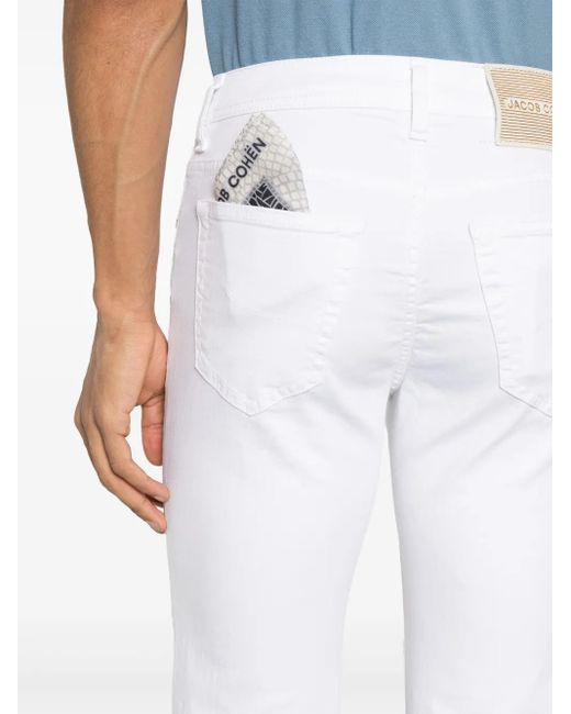 Vaqueros Bard Jacob Cohen de hombre de color White