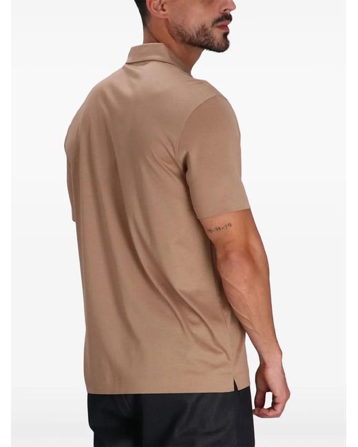 Boss Natural Cotton Polo Shirt for men