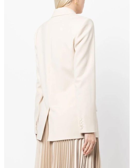 Joseph Natural Single-Breasted Tailored Blazer