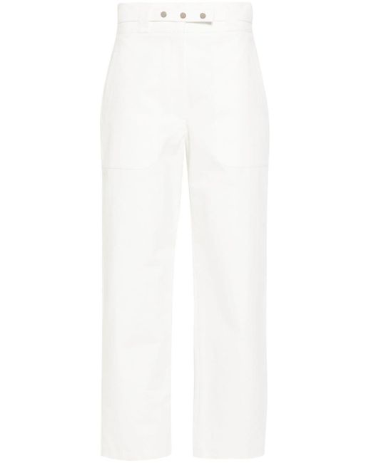Pantalon fuselé à taille ceinturée IRO en coloris White