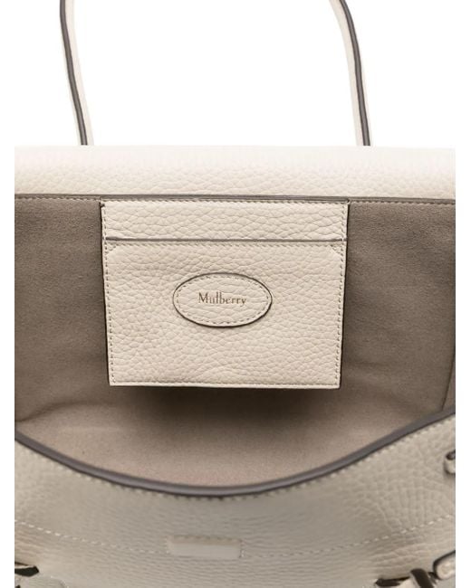 Mulberry White Mini Bayswater Shoulder Bag