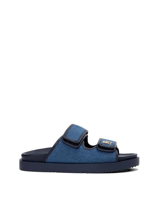 Tommy Hilfiger Blue Strap Logo Sandals