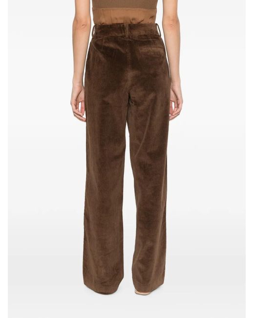 AYA MUSE Brown Aven Corduroy Trousers