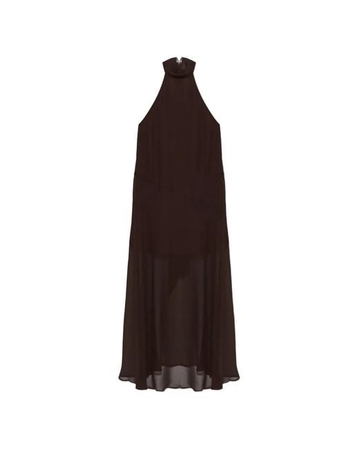 Gestuz Purple Gzdorah Halterneck Maxi Dress