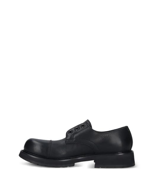 Balenciaga Black Truck Derby Shoes