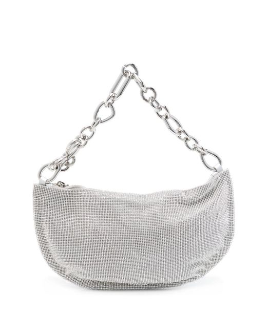 Cult Gaia Gray Small Estrella Shoulder Bag